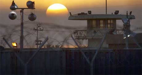 Det beryktede Abu Ghraib-fengselet. (Foto: Scanpix)