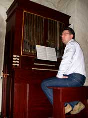 Samuelsen-orgelet Våler kirke organist Børge Sandal restaurering