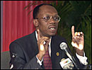 jean-Bertrand Aristide (Foto: Scanpix / AP / Daniel Morel) jean-Bertrand Aristide (Foto: Scanpix / AP / Daniel Morel)
