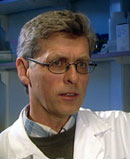 Professor Per Magnus ved Folkehelsa har drevet med tvillingforskning i 25 år. Foto: NRK.