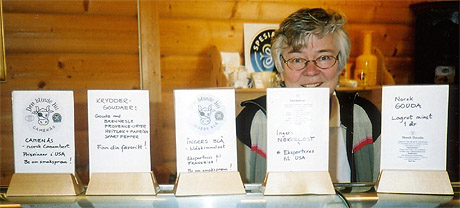 Inger S Rosenfeld har fått internasjonal oppmerksom og heder for sine oster. (Foto: Haakon D Blaauw)