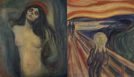 .. men de stjålne Munch-maleriene fikk vi ikke tilbake i 2005 heller... Foto: Scanpix
