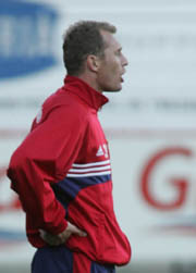 Strømsgodsets trener, Anders Jacobsen. Foto: Scanpix. Strømsgodsets trener, Anders Jacobsen. Foto: Scanpix.