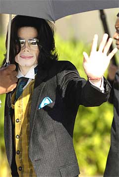 Michael Jackson hadde et forbruk på nærmere 130 millioner kroner i 2000. Foto: Scanpix.
