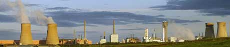 Gjenvinningsanlegget i Sellafield. (Foto: AFP/Scanpix)
