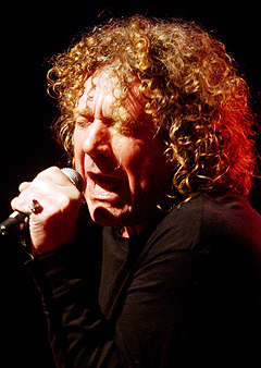 Robert Plant er Mandela-konsertens største artistnavn. Foto: Scanpix.