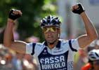 Petacchi vant tredje etappe av Spania rundt. (Foto: AFP/ SCANPIX) 