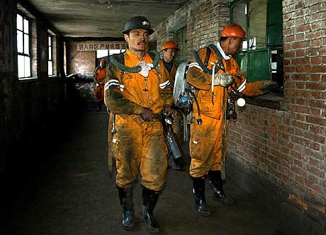 gruveulykke i Kina. foto: scanpix gruveulykke i Kina. foto: scanpix