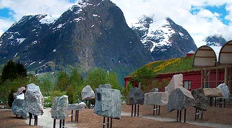 Geologisk park for Sogn og Fjordane i Stryn - foto Roger Vik