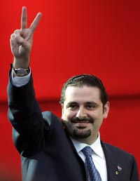 Saad al-Hariri har tro på valgseier i Libanon. (Foto: AFP)