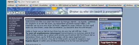 En Ringsaker-far har politianmeldt grov hets av barna sine på nettstedet hamarungdom.no. Illustrasjonsfoto: NRK