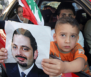 Saad al-Hariri er manges favoritt. Foto: Reuters/Scanpix