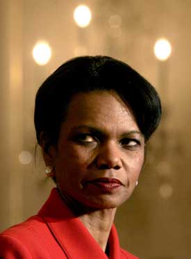 Condoleezza Rice er kåret til verdens mektigste kvinne. (AP/Scanpix-foto)