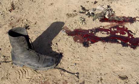 Minst 13 politimenn ble drept i den kurdiske byen Arbil. (Foto: Scanpix / AFP)