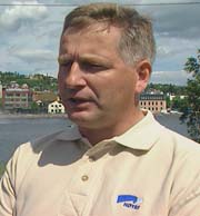 Tore Opdal Hansen, ordfører i Drammen. Foto: NRK.