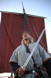 Espen Skancke og resten av mannskapet på Gaia er forberedt på å reise i viking. Foto: Båtlaget Gaia.