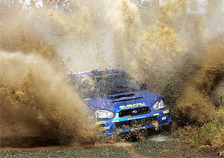 Petter Solberg under fredagens kjøring i Rally Akropolis. (Foto: Louisa Gouliamaki / AFP / Scanpix Petter Solberg under fredagens kjøring i Rally Akropolis. (Foto: Louisa Gouliamaki / AFP / Scanpix