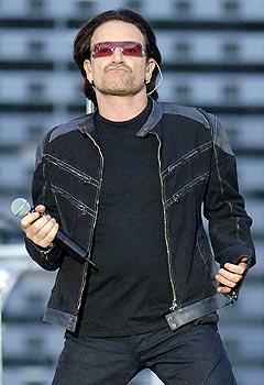 Bono og U2 fortsetter sin Vertigo-turé. Foto: Reuters / Scanpix.