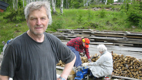 Misfornøyd nestleder i hytteeierforeninga Kjell Brenden, foto: Joar Elgåen