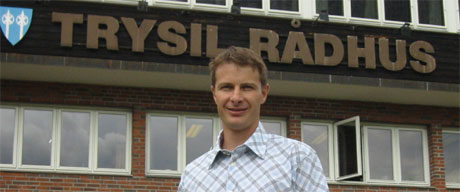 David Sande, økonomisjef Trysil, foto: Joar Elgåen