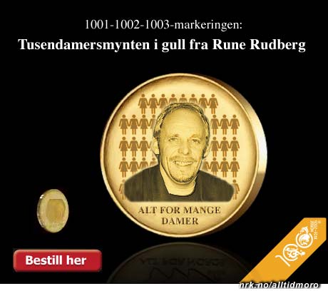 Rune Rudbergs minnemynt. (Alltid Moro)