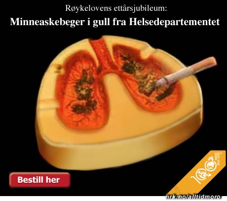 Også Helsedepartementet kaster seg på bølgen med minneutgivelser. (Alltid Moro) Også Helsedepartementet kaster seg på bølgen med minneutgivelser. (Alltid Moro)