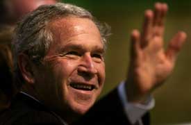 Bush vil fjerne landbrukssubsidiene. Foto: Scanpix.
