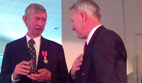 Jens Petter Ekornes er tildelt 1.klasse av Den Kongelege Norske St Olavs Orden.