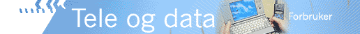 Toppbanner Tele og data