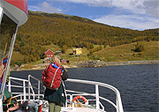 Fjellvåken 2 kan nå frakte turistene innover vannet uten problemer. (Foto:Ingar Bjørnø) Fjellvåken 2 kan nå frakte turistene innover vannet uten problemer. (Foto:Ingar Bjørnø)