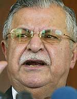 Jalal Talabani har tro på en avtale med opprørerne
