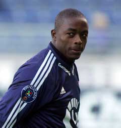 Toni Nhleko scoret på bursdagen sin. (Foto: Alf Ove Hansen / SCANPIX) Toni Nhleko scoret på bursdagen sin. (Foto: Alf Ove Hansen / SCANPIX)