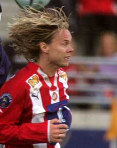 Bjørn Johansen ble utvist midt i første omgang. (Foto: Alf Ove Hansen / SCANPIX)