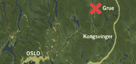 Leteaksjonens område er stort og terrenget er variert, forteller politiet. Leteaksjonens område er stort og terrenget er variert, forteller politiet.