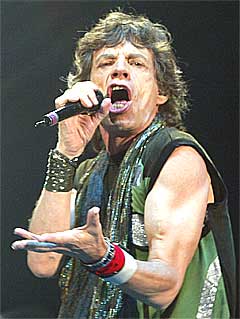 Mick Jagger og The Rolling Stones hadde ingen problemer med å selge 20.000 billetter til konserten i Bergen. Foto: Scanpix.
