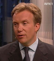 Næringsminister Børge Brende. Foto: NRK