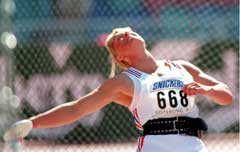 Mette Bergmann i aksjon under VM i Göteborg der hun ble nummer seks. (Foto: Scanpix)