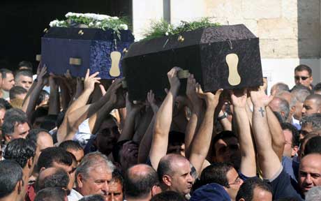 To av terrorofrene begraves (Scanpix/AFP)