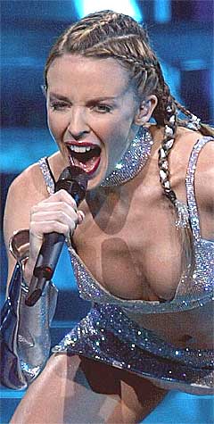 Kylie Minogues Showgirl-turné vil fortsette våren 2006. Foto: Scanpix.