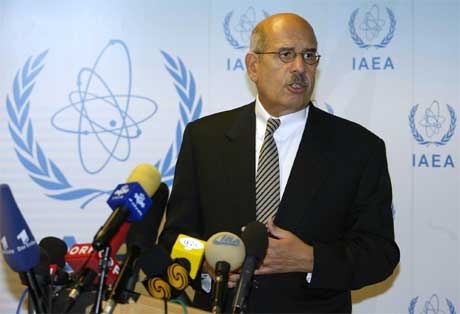 IAEA-sjef og Nobelprisvinner Mohamed El Baradei er bekymret over Irans atomprogram. (Scanpix-foto)