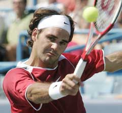 Roger Federer satser på nok en triumf i US Open (Foto: AP/Scanpix)