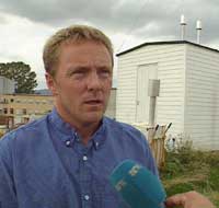 Kjetil Tørseth i NILU (Foto NRK) 