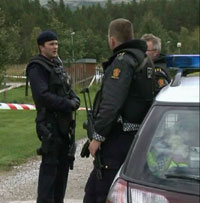 Raneren kan fortsatt befinne seg i nærområdet, tror politiet. Foto: Geir Olav Slåen Raneren kan fortsatt befinne seg i nærområdet, tror politiet. Foto: Geir Olav Slåen