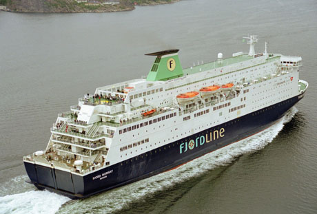 TFDS kvitter seg med aksjene i Fjord Line. (Foto: Fjord Line)