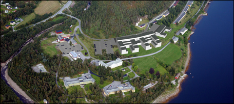 Sjukehus på Hjelset - fotomontasje: Kosbergs arkitektkontor