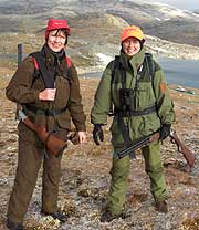 Grete Mikaelsen og Kristin Halvorsen