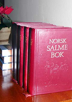 Norsk Salmebok kan få et noe annet innhold i framtiden enn i dag. Foto: Scanpix.