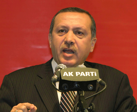 Tyrkias statsminister Recep Tayyip Erdogan godtar kun forhandlinger om fullt medlemskap med EU. Foto: Scanpix/AFP.