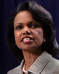 Condoleezza Rice blander seg for mye inn, mener valgkommisjonen (Scanpix)