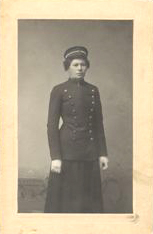 Norges første politikvinne, Mathilde Henriksen. Bildet er utlånt av Mathildes grandnevø, Thor Andersen.